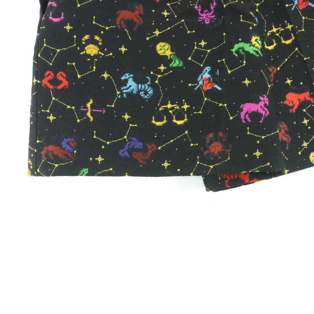 Christian Dior 241 P13 A7203 Lining 100% Silk Pixel Zodiac Center - Picture 4 of 10